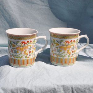 TWO 10 oz winterthur rare book collection mug (w603)